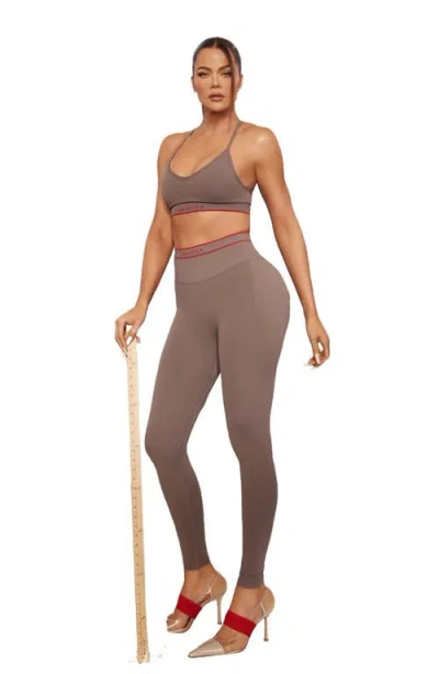 Fabletics Seamless V-neck Low Impact Bra In Neutral