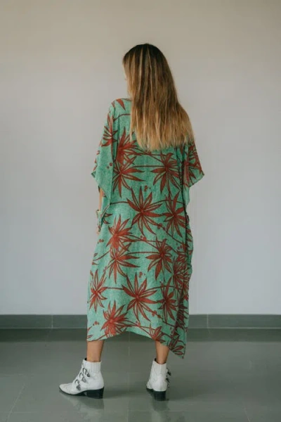 Sun Child Long Caftan Uni In Multi