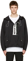 OFF-WHITE Black 'Mirror Mirror' Anorak Jacket