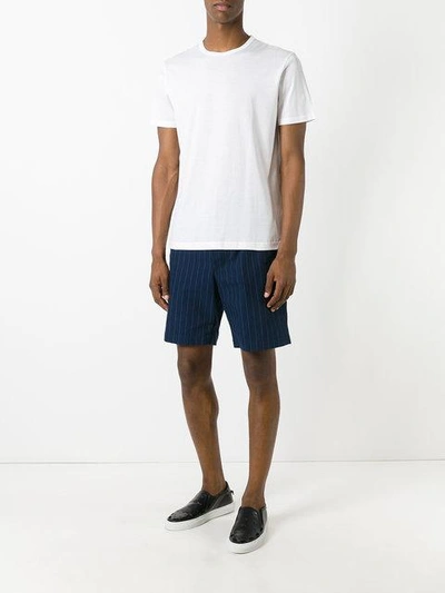 Shop Sunspel Plain Regular-fit T-shirt In White