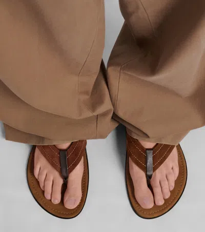 The Row Beach Flip-flops In Multi