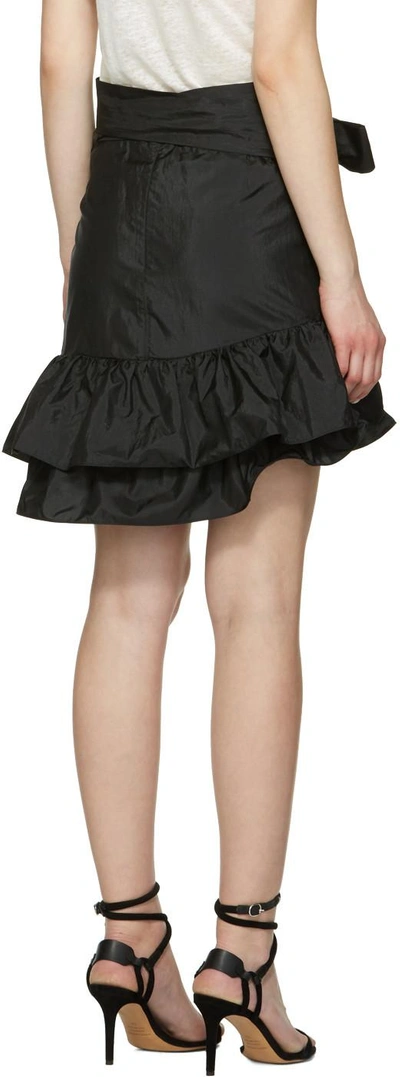 Shop Isabel Marant Black Aurora Miniskirt