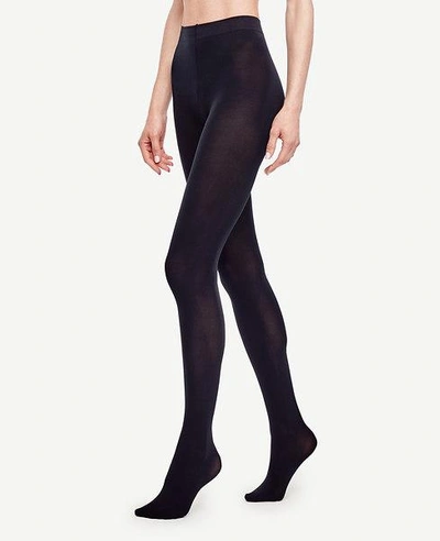 Shop Ann Taylor Perfect Tights In Black