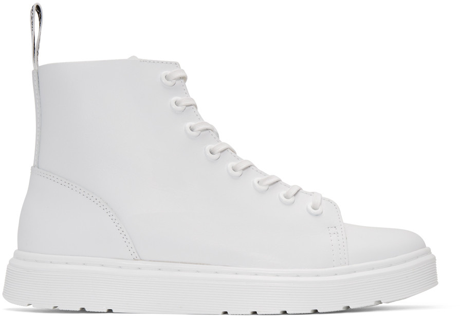 dr martens talib zip white