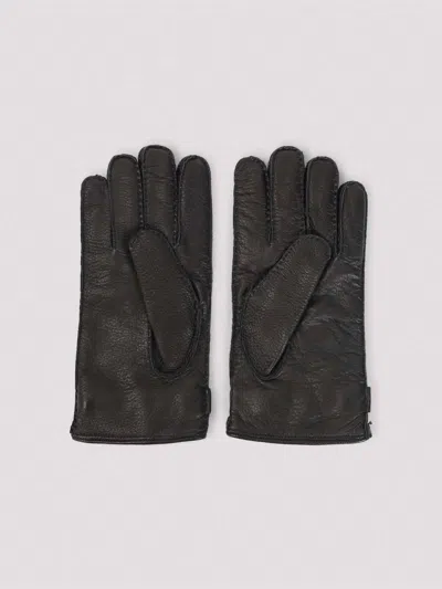 Kiton Gloves In Black