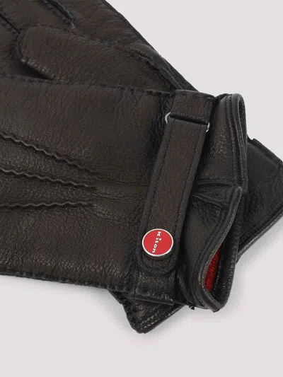 Kiton Gloves In Black