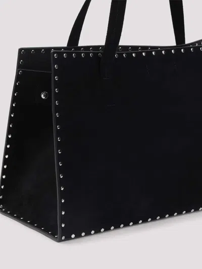 Phoebe Philo Stud Cabas Small Bag In Black
