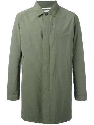 Shop Norse Projects Shirt Jacket In Green