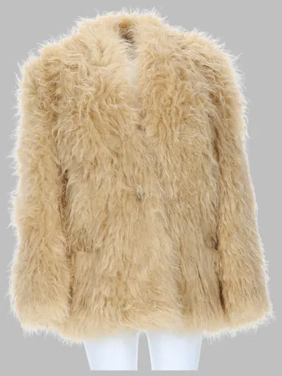 Isabel Marant Mylae Polyester Overcoat For Women In Brown