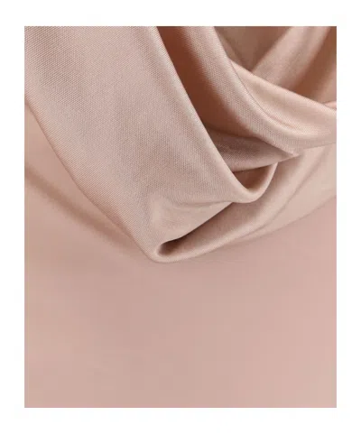 Amazuìn Vivienne Jersey Dress In Nude