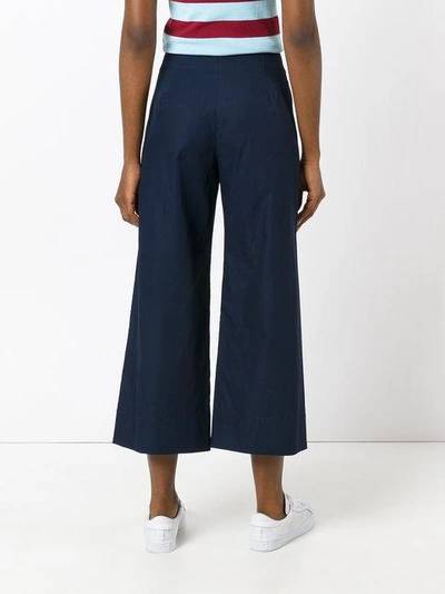 Shop I'm Isola Marras Cropped Trousers - Blue