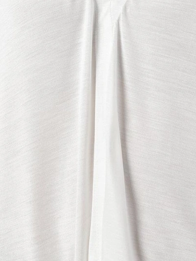 Shop Rick Owens Draped Halter Top In White