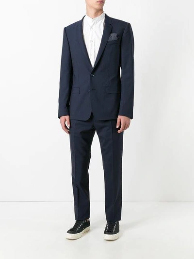 Shop Dolce & Gabbana Formal Suit - Blue
