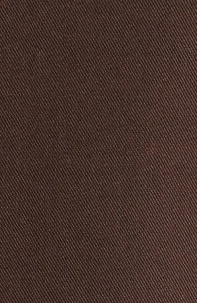 Open Edit Slim Fit Solid Stretch Suit Jacket In Brown Chicory