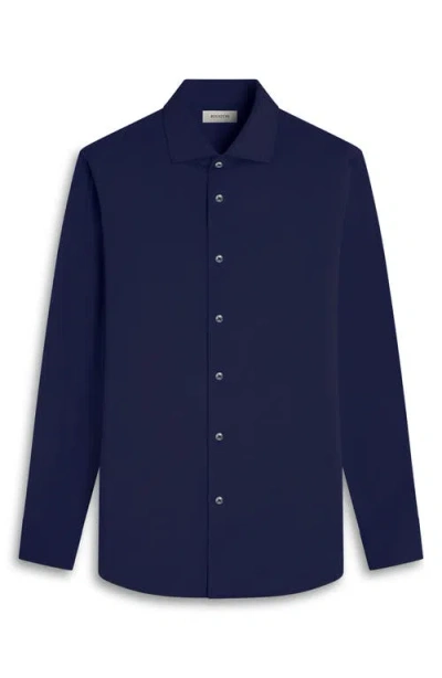 Bugatchi Devon Ooohcotton® Button-up Shirt In Navy