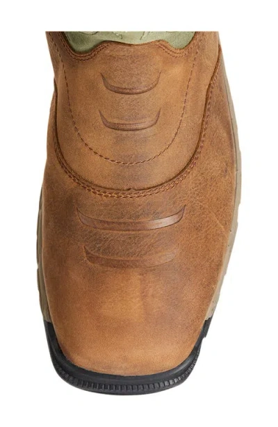 Ariat Rebar Flex Waterproof Western Boot In Brown