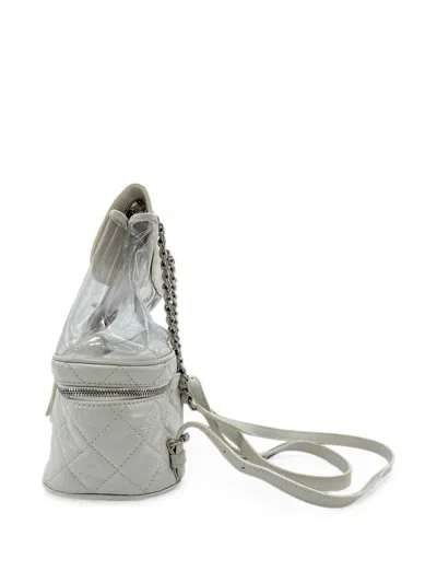 Chanel 2018 Matelassé Backpack In Neutral