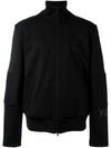 Y-3 Zip-front Track Jacket In Black