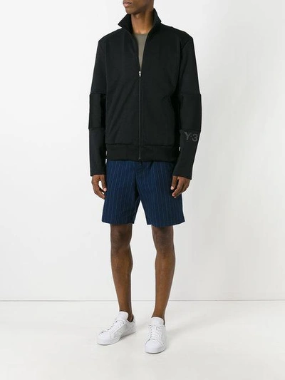 Y-3 Zip-front Track Jacket In Black