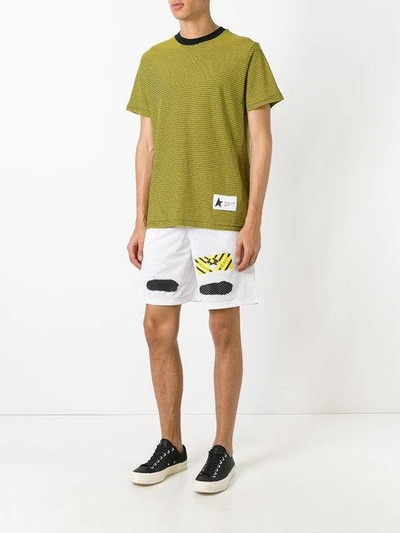 Shop Off-white Perforated Shorts