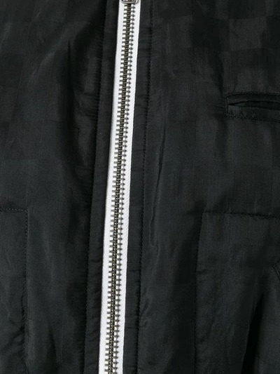 Shop Haider Ackermann Zipped Bomber Jacket In Black