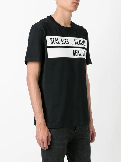 Shop Givenchy 'real Eyes Realise Real Lies' T-shirt