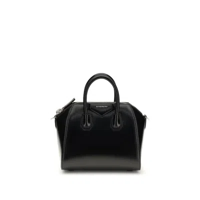 Givenchy Antigona Glossed Leather Top Handle Bag