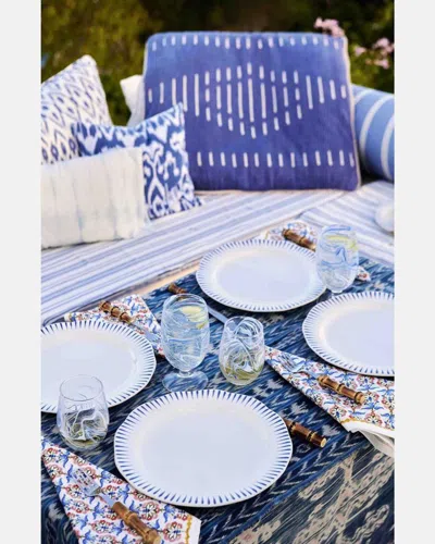 Juliska Sitio Stripe Delft Blue 4-piece Place Setting