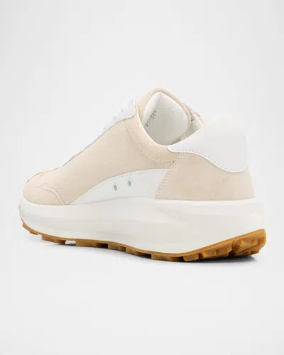 Tory Burch Leather Trainer Sneakers Low Profile Design In Animal Print