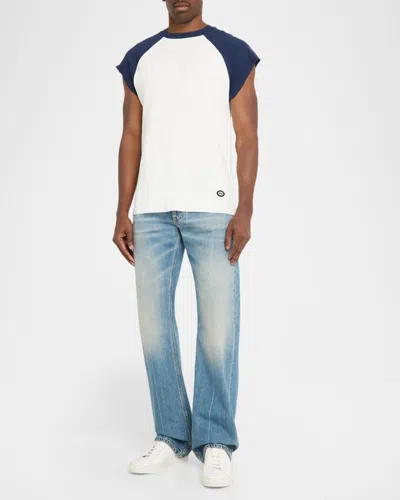 Simkhai Reuben Raglan-sleeve T-shirt In White