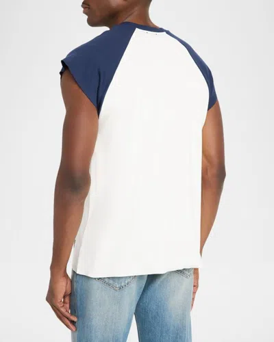 Simkhai Reuben Raglan-sleeve T-shirt In White