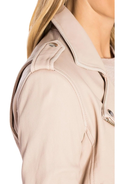 Shop Iro Ashville Jacket In Beige.  In Sable Rose