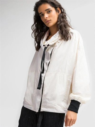 Shop Dkny Pure Hooded Jacket With Drawcords