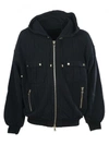 BALMAIN Balmain Hooded Jacket,S7H2013J009.176