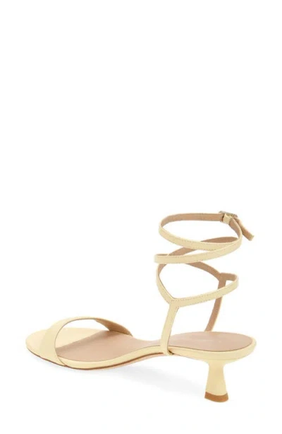 Stuart Weitzman Thin Strap Kitten Heels In Multi