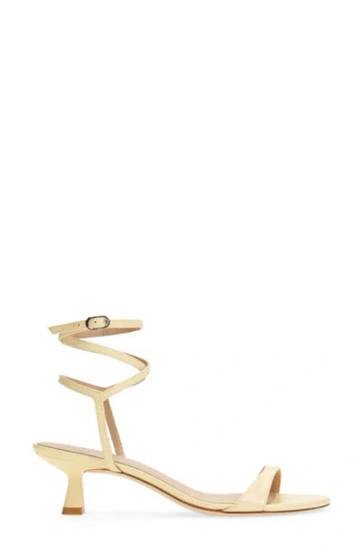 Stuart Weitzman Thin Strap Kitten Heels In Multi