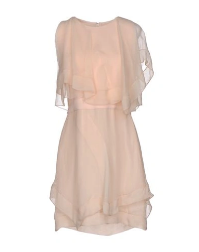 Shop Antonio Berardi Short Dress In Light Pink