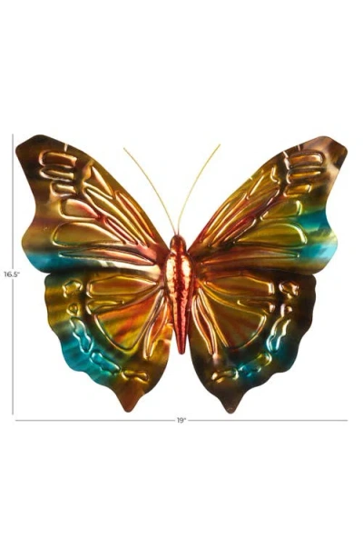 Uma Butterfly Wall Decor In Multi Colored