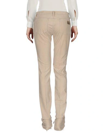 Shop Chloé Casual Pants In Beige