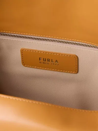 Furla Shoulder Bag Silk Adjustable Strap Hardware