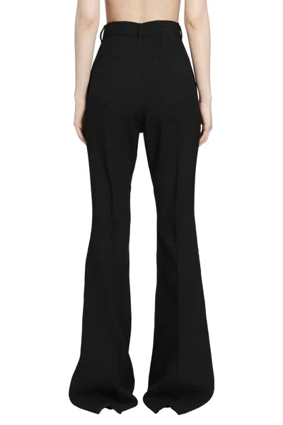 Rick Owens Tower Bolan Bootcut In Black