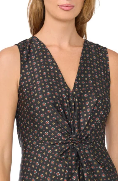 Halogenr Halogen(r) Knot Front Maxi Dress In Multi