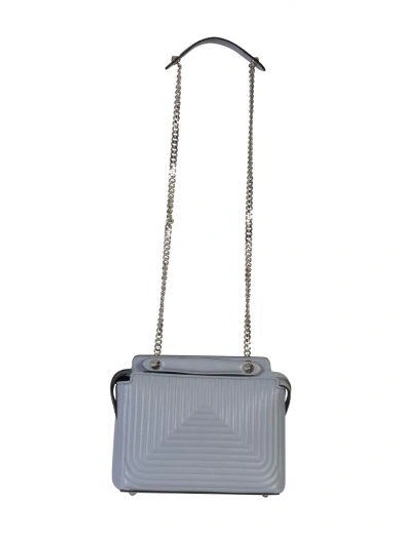 Shop Fendi Dot.com Click Handbag In Slate