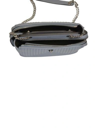 Shop Fendi Dot.com Click Handbag In Slate