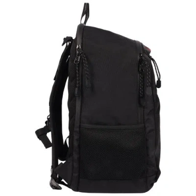 Element Spider-man Contrast Stitch Spider Backpack In Black