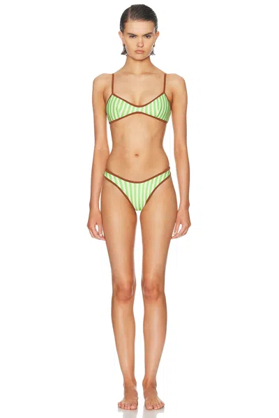 Haight Pipping Leila Bikini Bottom In Multi