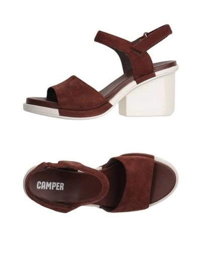 Camper Sandals In Cocoa