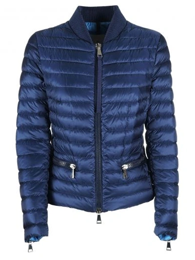 Shop Moncler Blen Down Jacket In Blu