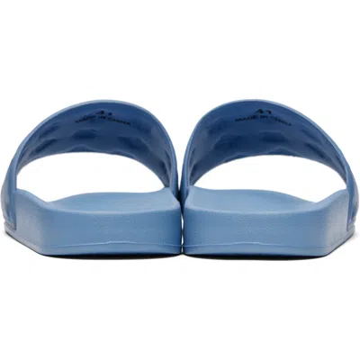 Dsquared2 Dsquared Men Light Blue Rubber Slippers In Blue