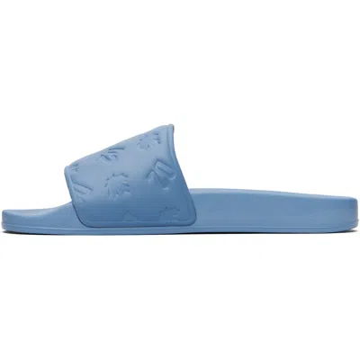 Dsquared2 Dsquared Men Light Blue Rubber Slippers In Blue